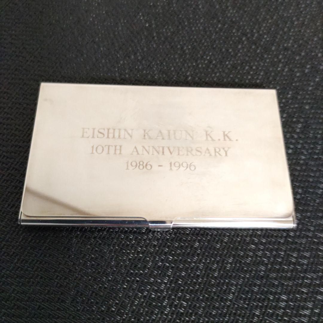 Tiffany&Co. ティファニー名刺入れ カードケース シルバープレート