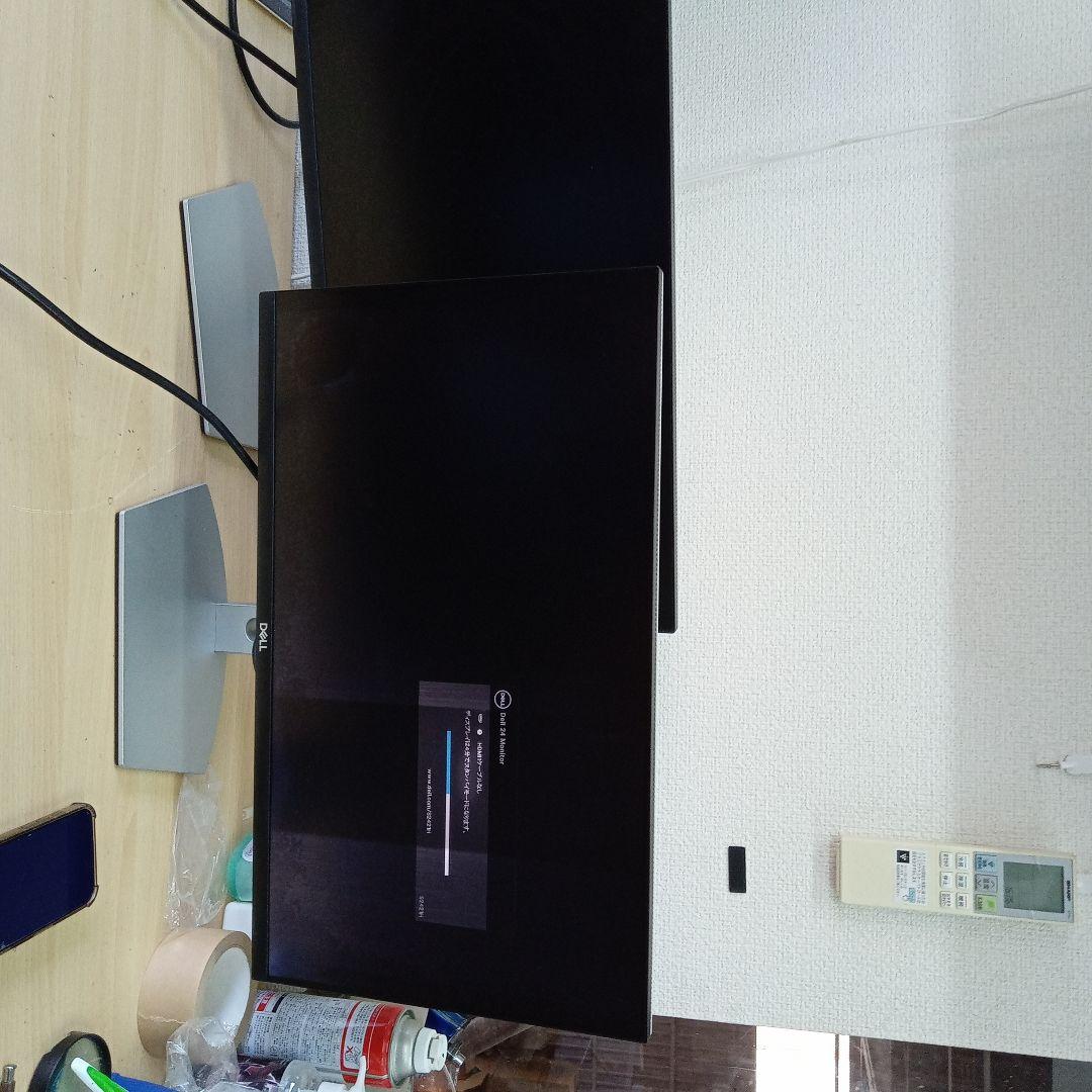 Dell 24 Monitor 本体通電確認済 Dell 1707FPc 17-inch LCD monitor working with stand, DVI, VGA and