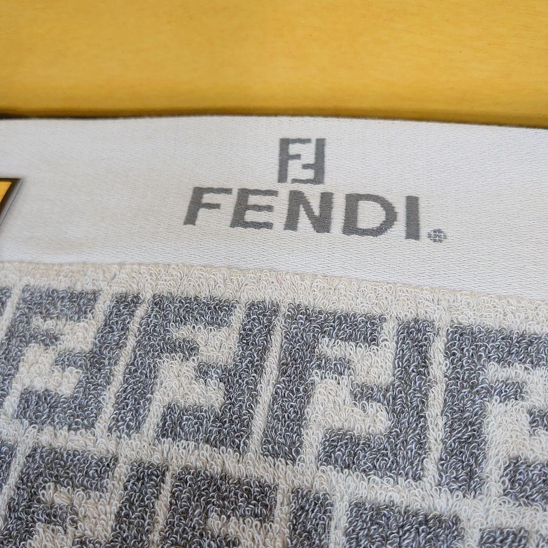 未使用箱あり◇FENDI フェンディ タオルケット ズッカ柄 FF柄 希少