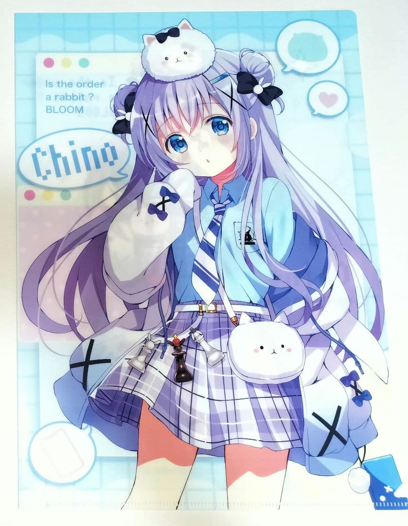 ごちうさ チノ クリアファイル アトレ秋葉原 イマドキ女子 - メルカリ