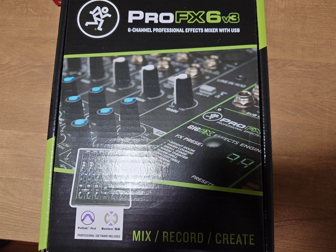ProFX 6 v3 6チャンネルミキサー Mackie ProFXv3+シリーズ | 様々な用途や現場で活躍してくれる