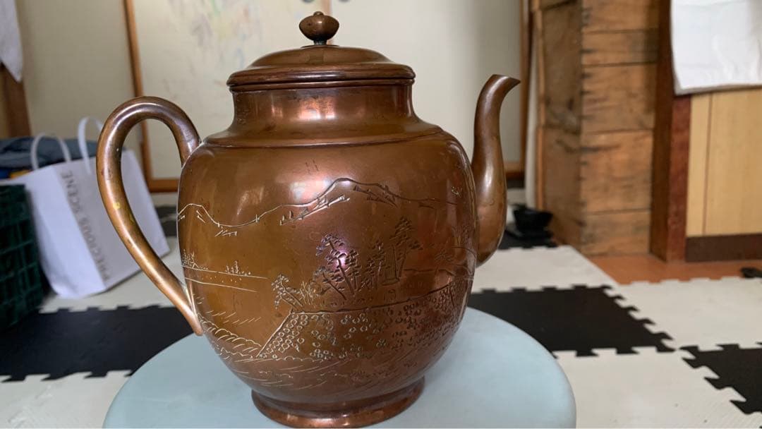 玉川堂製　銅やかん103♦ 無形文化財 鎚起銅器 燕鎚起銅器職人 樋山 朗子 | 明日への扉 by アットホーム