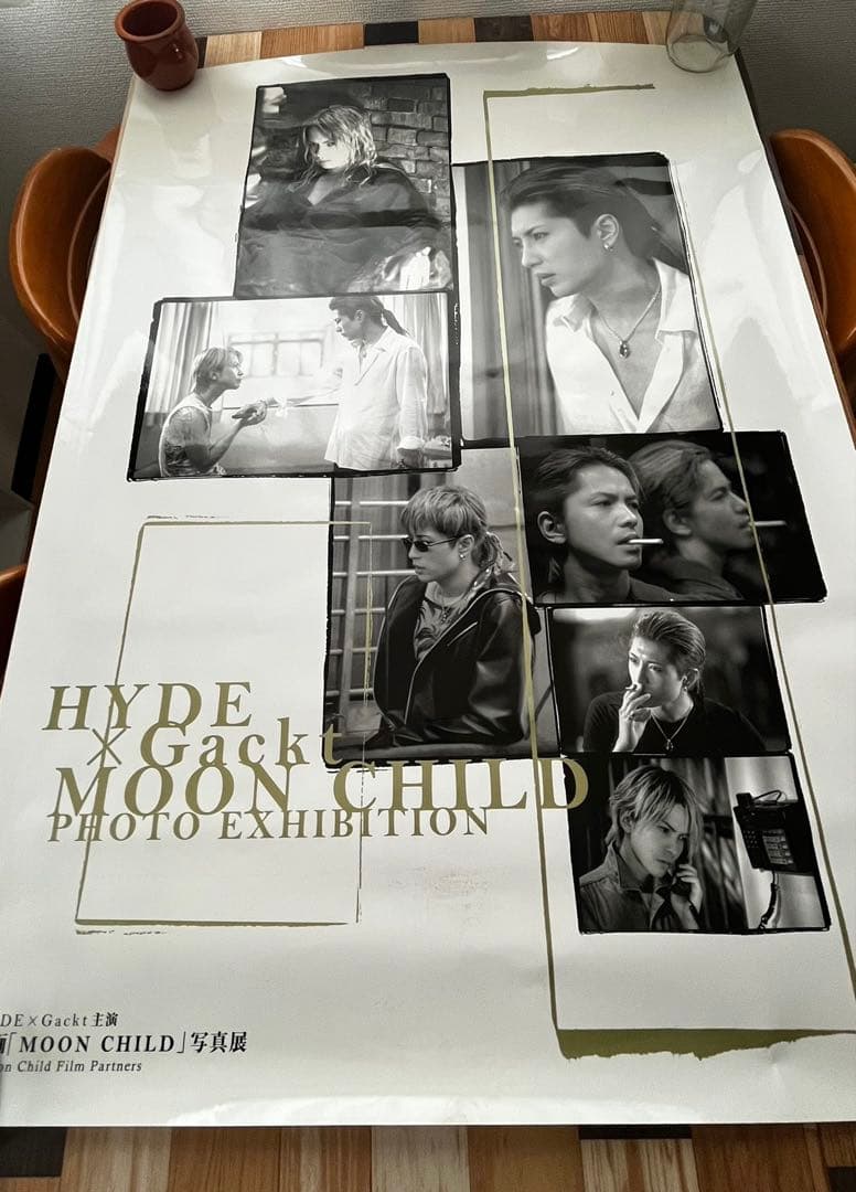 MOON CHILD ムーンチャイルド Gackt HYDE 大判ポスター 3枚 - メルカリ