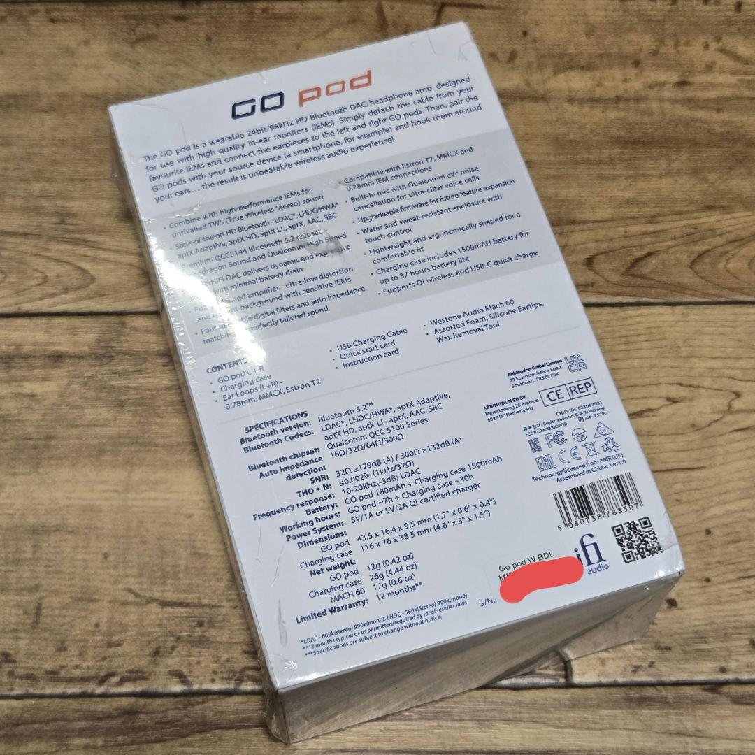 iFi GO pod + Westone Audio MACH 60 バンドル - メルカリ