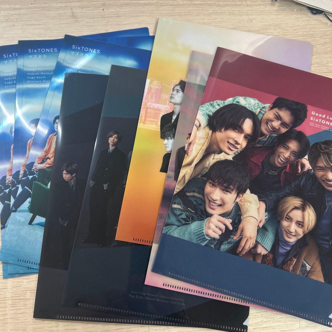 まとめ売り】SixTONES ミニクリアファイル - メルカリ