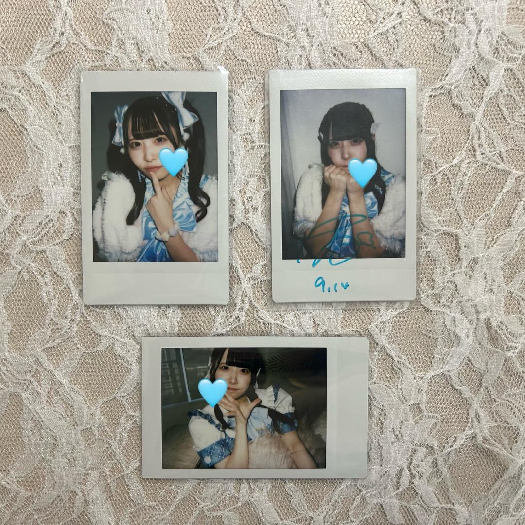 涼芽なの 思い出 ランチェキ 送別会 サイン有 チェキ - メルカリ