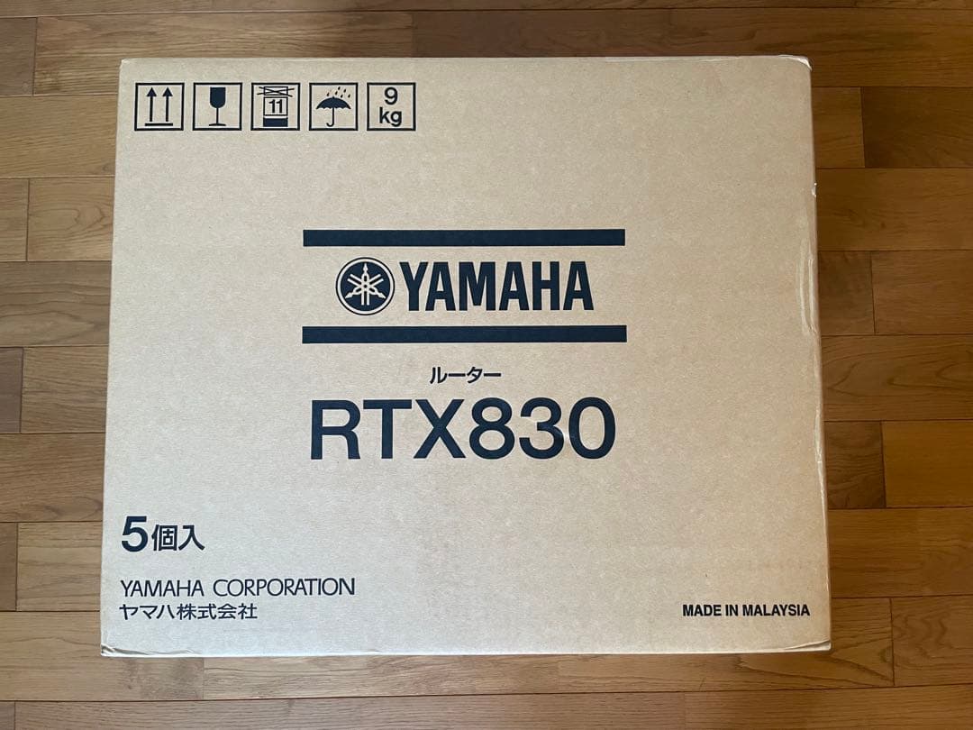 BizBox YAMAHA RTX830 VPNルータ　未開封 NTT西日本】Biz Boxルータ 「RTX830」（情報機器） - 法人・企業向け