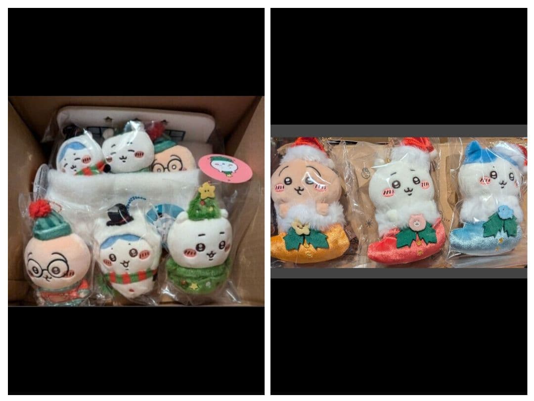 ちいかわハッピーホリデーなマスコットクリスマス　オーナメントにもなるマスコット等 予約】ちいかわ ハッピーホリデーなマスコット（ちいかわ）【2024年4月