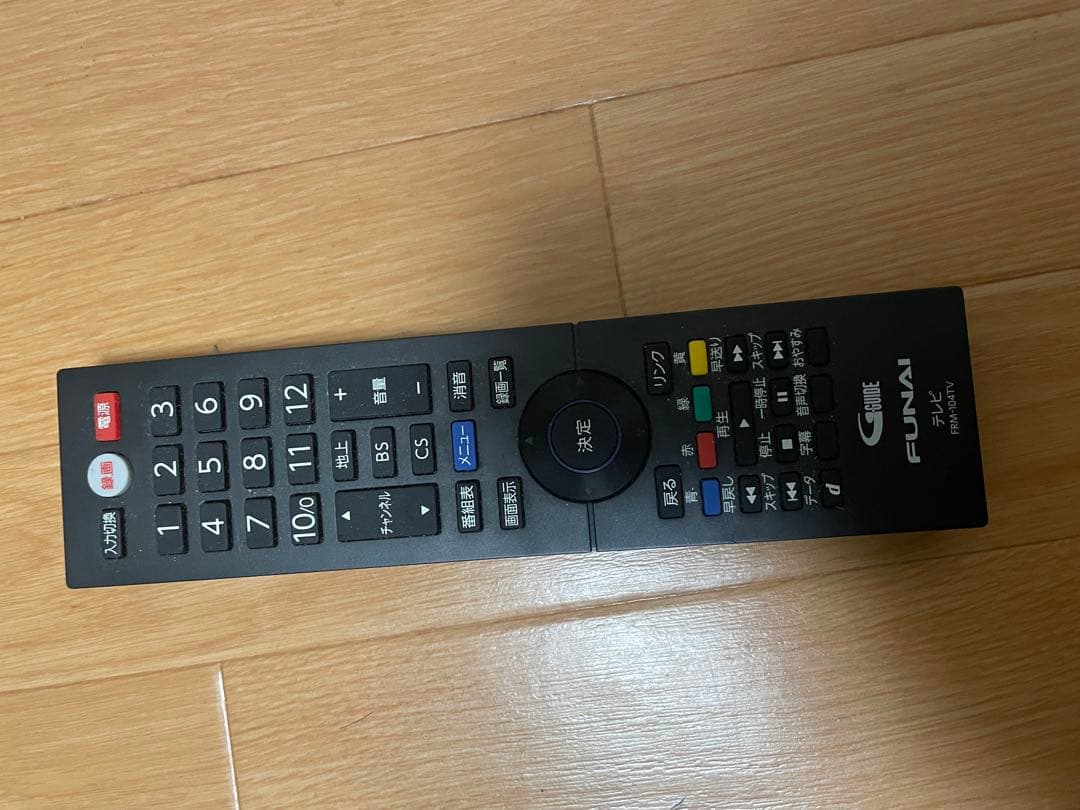 液晶カラーテレビ FUNAI 32インチ 2022 説明書あり