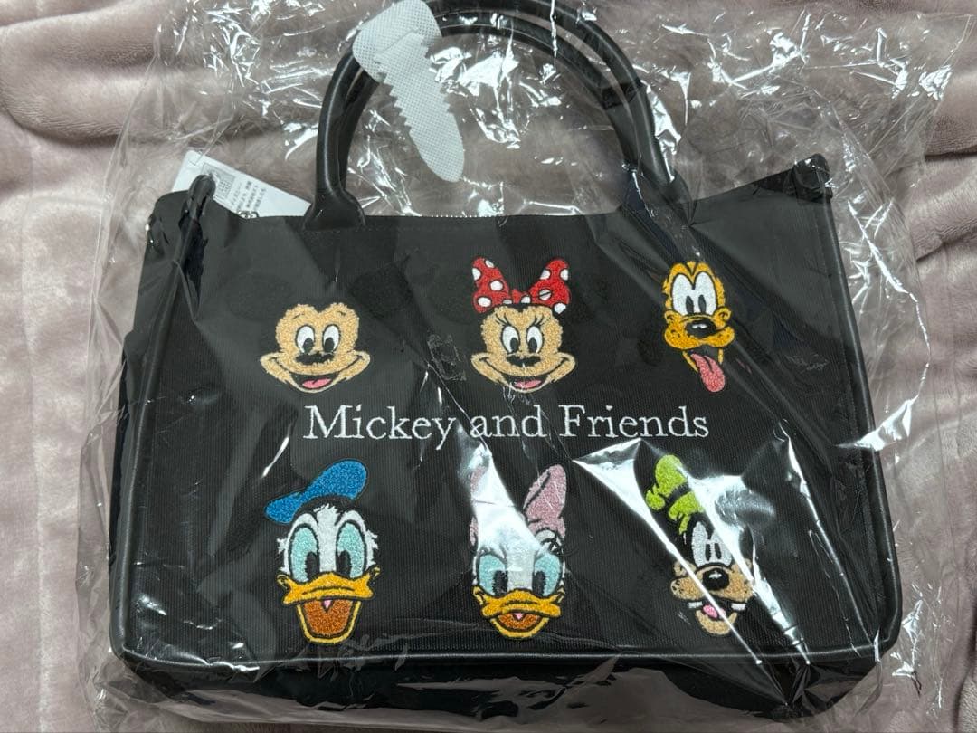 未開封 Areeam Mickey&Friends さがら刺繍バッグ - メルカリ