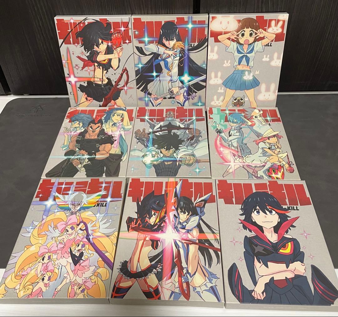 キルラキル DVD 全9巻 完全生産限定盤 匿名配送 キルラキル DVD 全9巻 全巻セット - メルカリ