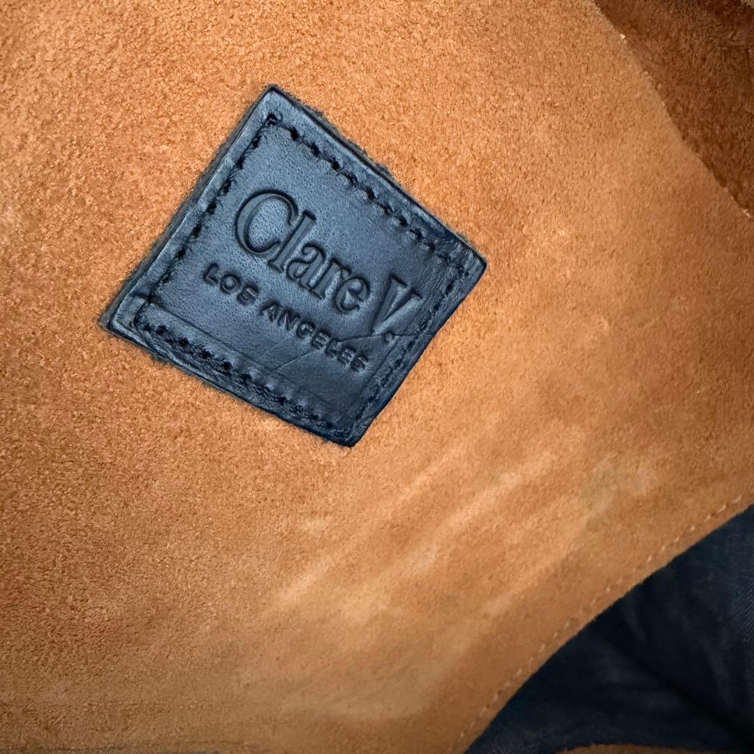 Clare V.アパルトモン購入キャメルスウェードトートCLARE VIVIER