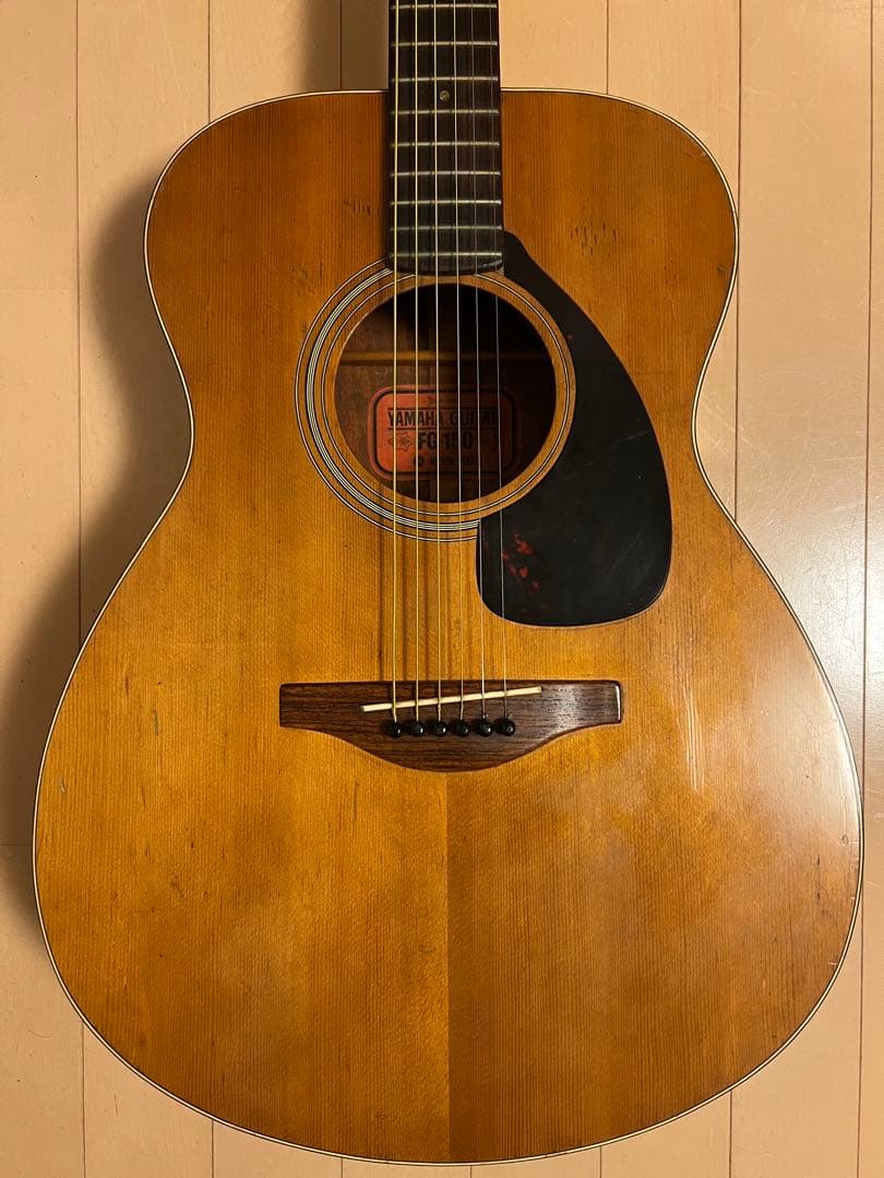 YAMAHA FG-150 ' 68 赤ラベル　YAMAHAロゴ❗️釣鐘❗️希少❗️ 最初期赤ラベル 1968 - All About YAMAHA FG-150
