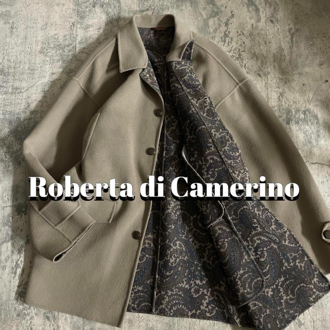 ジャケット・アウター Vintage Roberta di Camerino wool100%coat Roberta di Camerino Wool and Leather Coat