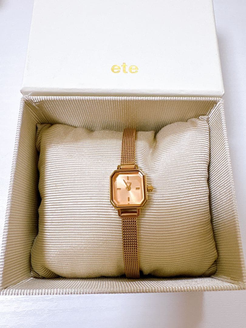 ete 腕時計　オクタゴンフェイス ダイヤモンド ete｜ウォッチ オクタゴンフェイス ダイヤモンド | Rakuten Fashion