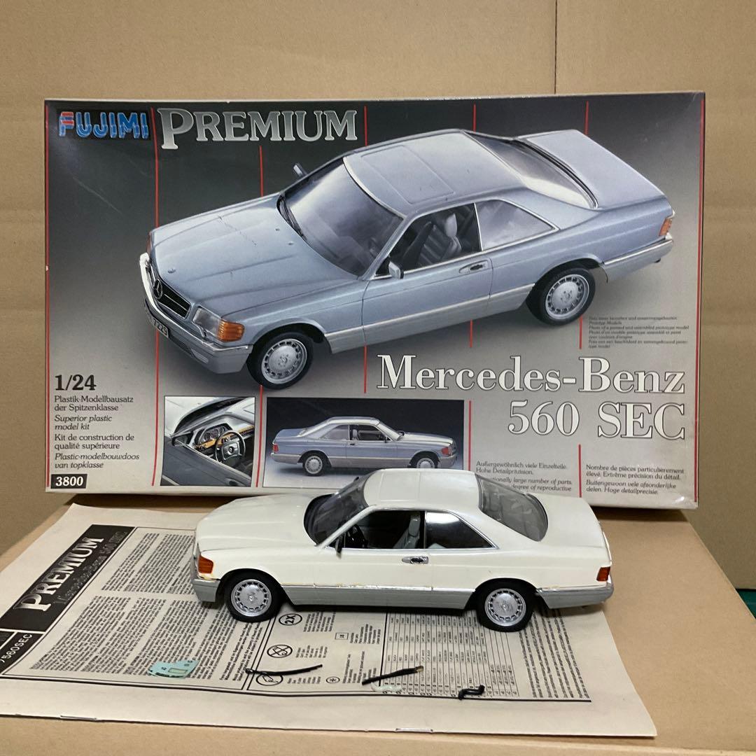 フジミプレミアム 1/24メルセデスベンツ560SEC+500sec - メルカリ