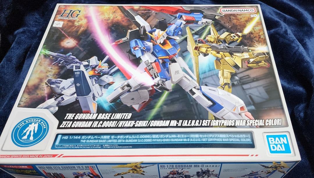 HG 1/144 ガンダムベース限定　ゼータガンダム　百式　ガンダムMk-II 新商品紹介】「HG 1/144 ガンダムベース限定 ゼータガンダム[U.C.0088