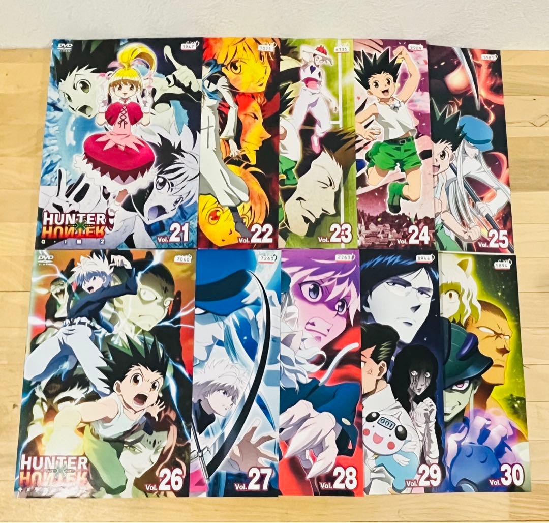 HUNTER×HUNTER ハンターハンター【全49巻+2作品】レンタル DVD - メルカリ