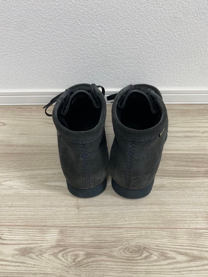 希少 美品 クラークス ビームス別注 ワラビーブーツ ネイビー 26.5