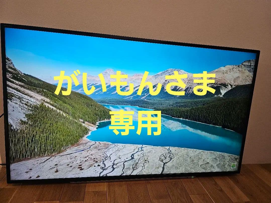 REGZA 49G20X スタンド無し 東芝 【REGZA】49G20X 49V型 4K液晶テレビ 東芝 レグザ(49G20X