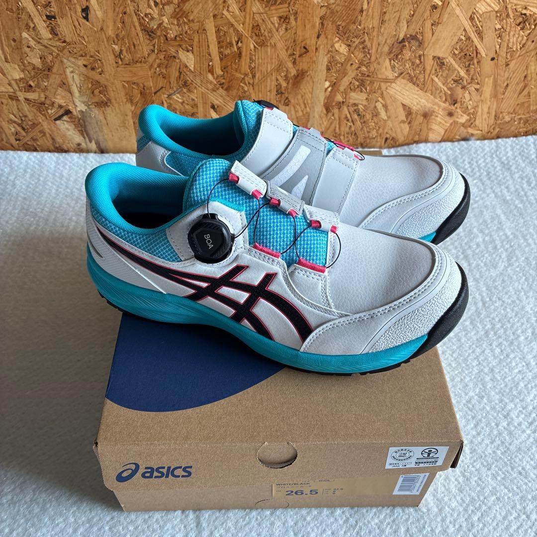 新品未使用 アシックス 安全靴 26.5cm BOAシステム