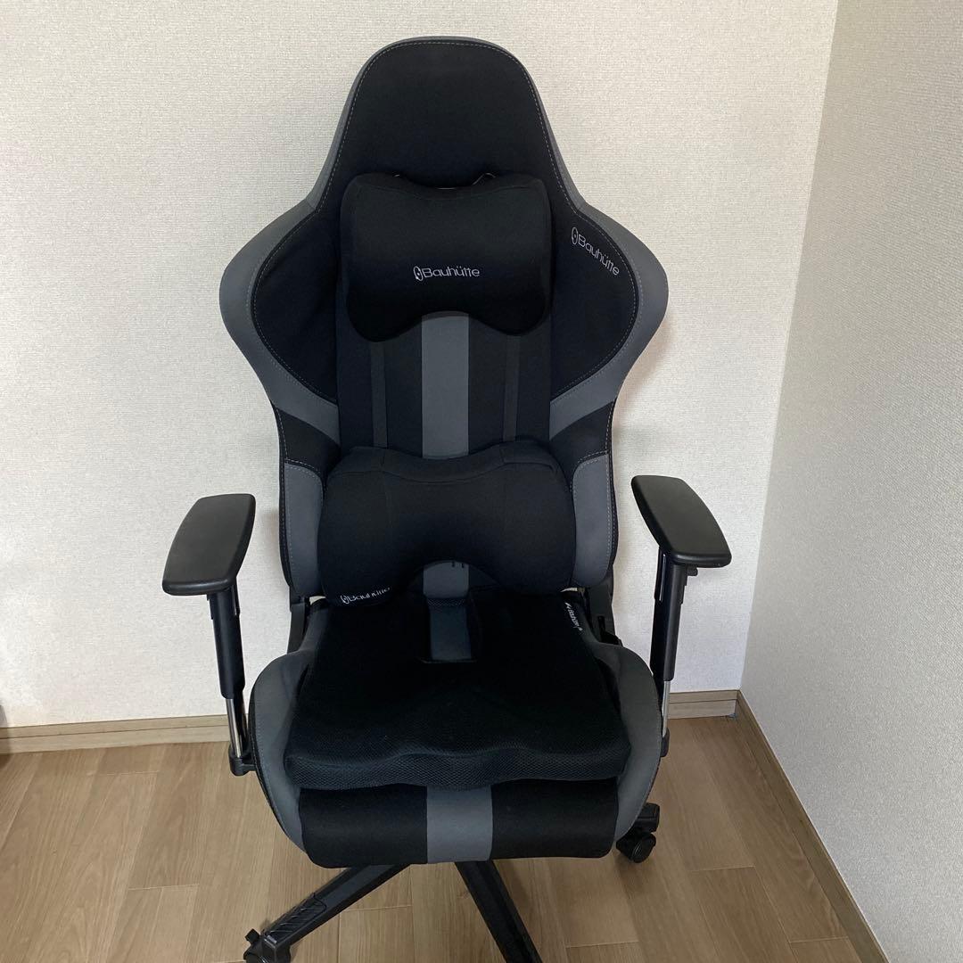 ⭐︎⭐︎引取歓迎　Bauhutte ゲーミングチェア　ブラック　RS-950RR Bauhutte ゲーミングチェア RS-950RRをレビュー！クチコミ・評判をもと