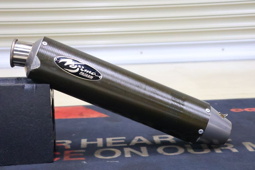 ノジマカーボンサイレンサー　60.5 ノジマ ノジマ ファサーム カーボンサイレンサーバンド付き ファサーム