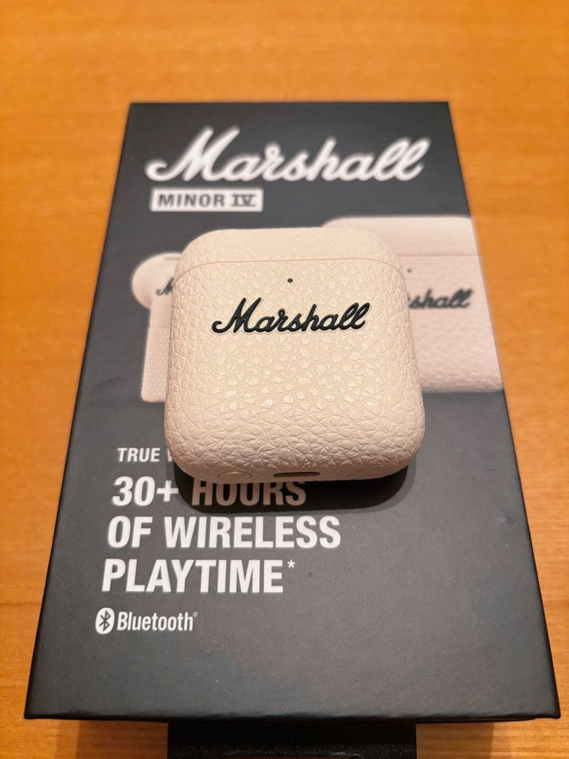 Marshall/マーシャル】 MINOR4 CREAM ワイヤレス イヤホン Marshall マーシャル Minor4 Cream ホワイト ワイヤレスイヤホン