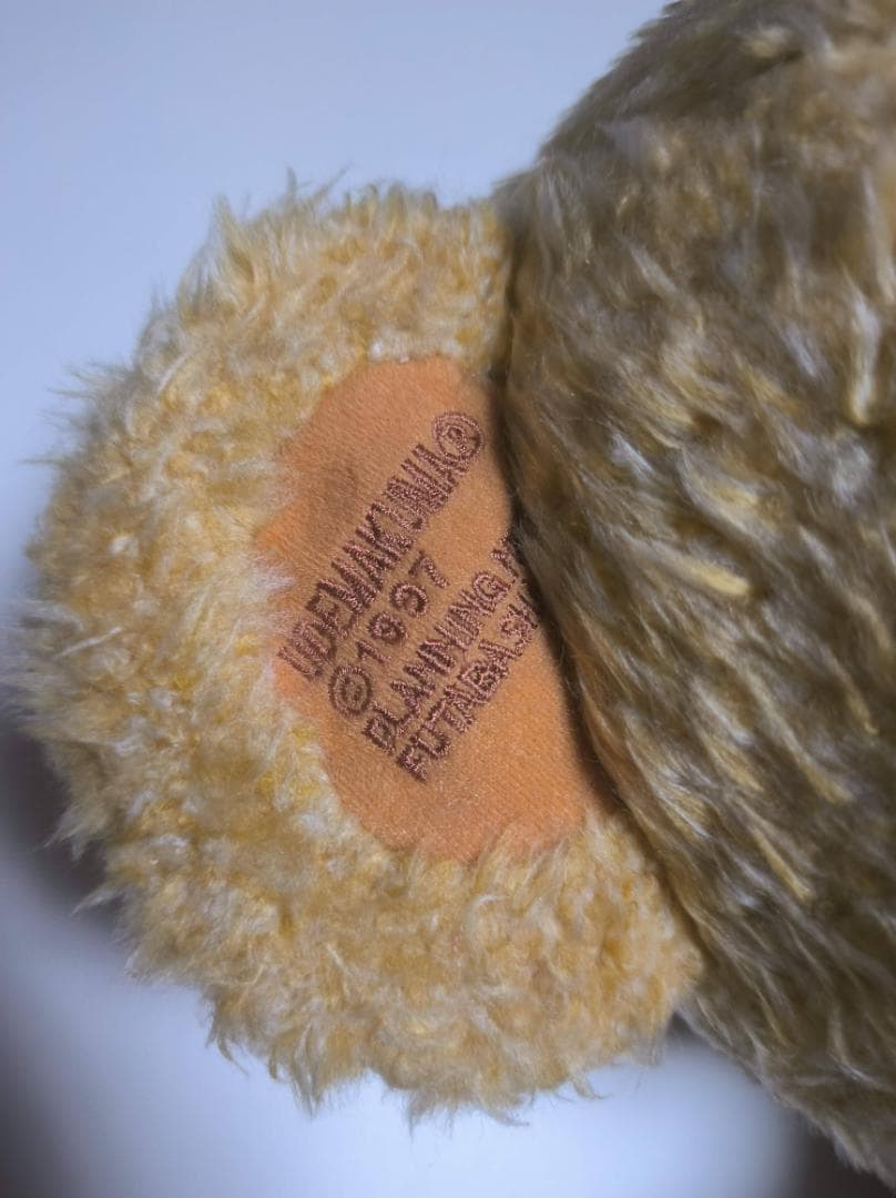 美品 うでまクマ ヘペル 小さな子の添い寝 腕枕ぬいぐるみ [80cm] 抱き