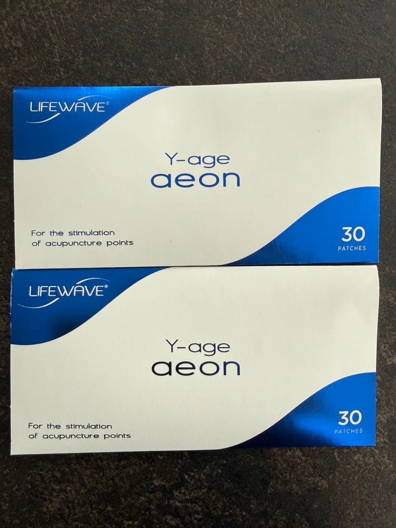 ライブウェーブ　Yエイジ　イオン　2セット LIFEWAVE Y-age aeon ライフウェーブ イーオン 未開封2つライフ