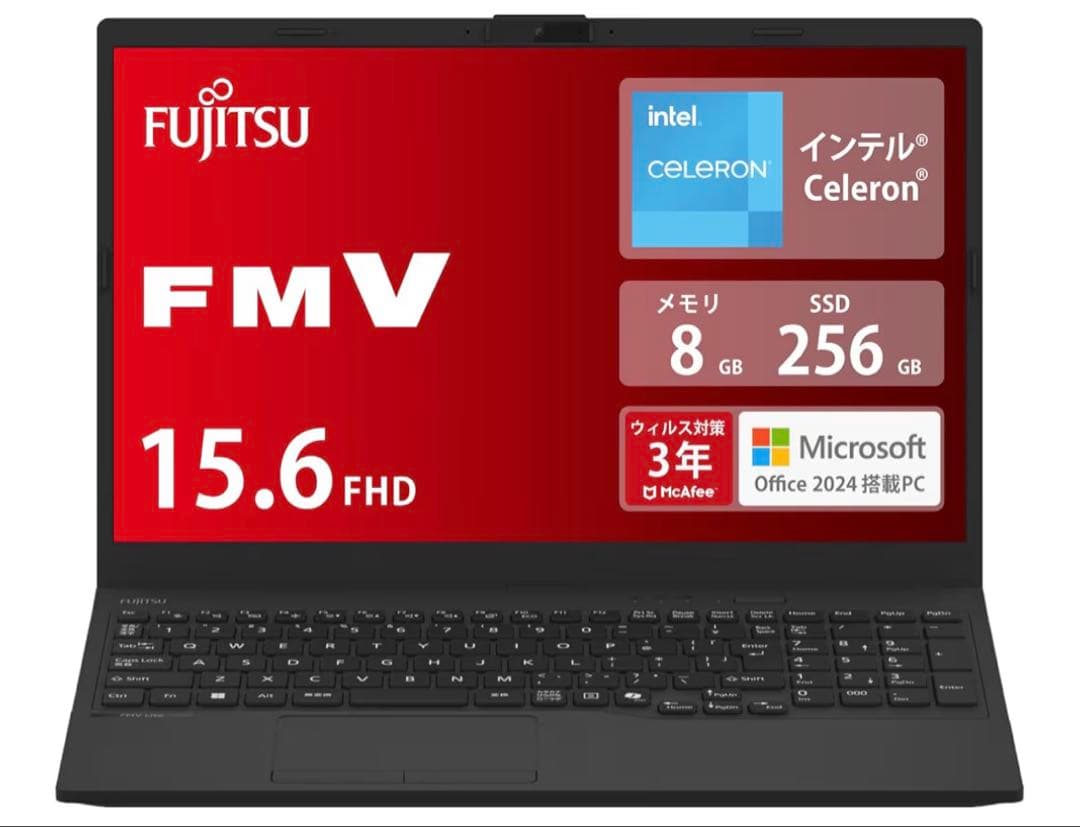 Fujitsu FMV 15.6インチ FHD ノートPC 富士通 FUJITSU ノートPC FMV Note A FMVA500K3S [15.6型 /Ryzen 5