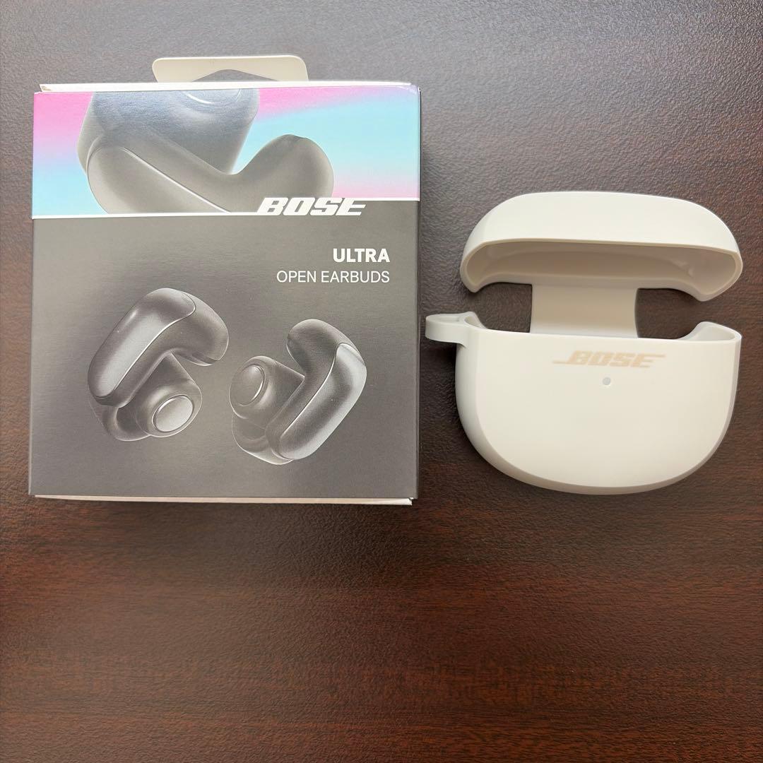 【未開封】Bose Ultra Open Earbuds ＆ワイヤレス充電ケース BOSE Bose Ultra Open Earbudsワイヤレス充電ケースカバー｜CH COVER
