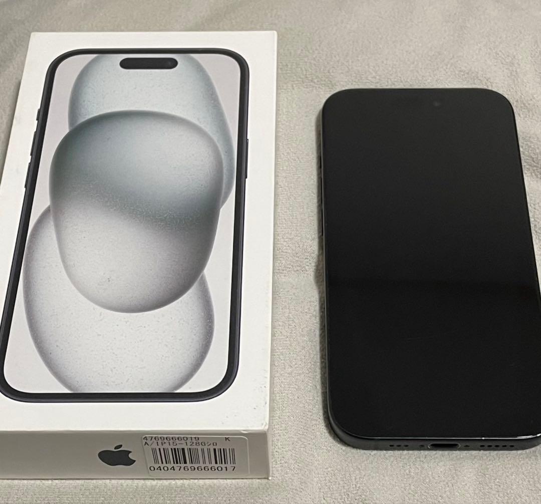 Apple iPhone 15 スペースグレー 本体 Apple Apple iPhone 15 スペースグレー 本体 iPhone 15 スペースグレー