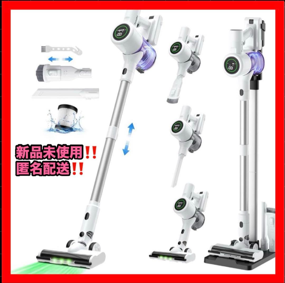 【新品未使用、匿名配送‼️】掃除機 コードレス 業界初除菌機能搭載・85Kpa吸引 楽天市場】＼2026改良版☆吸引力MAX☆コードレス ☆1位獲得／掃除機