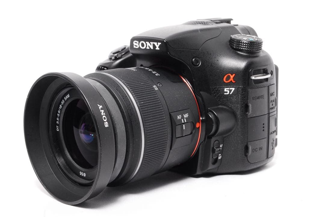 すぐ使える◇SONY α57◇Wレンズセット◇一眼レフカメラ◇スマホ転送