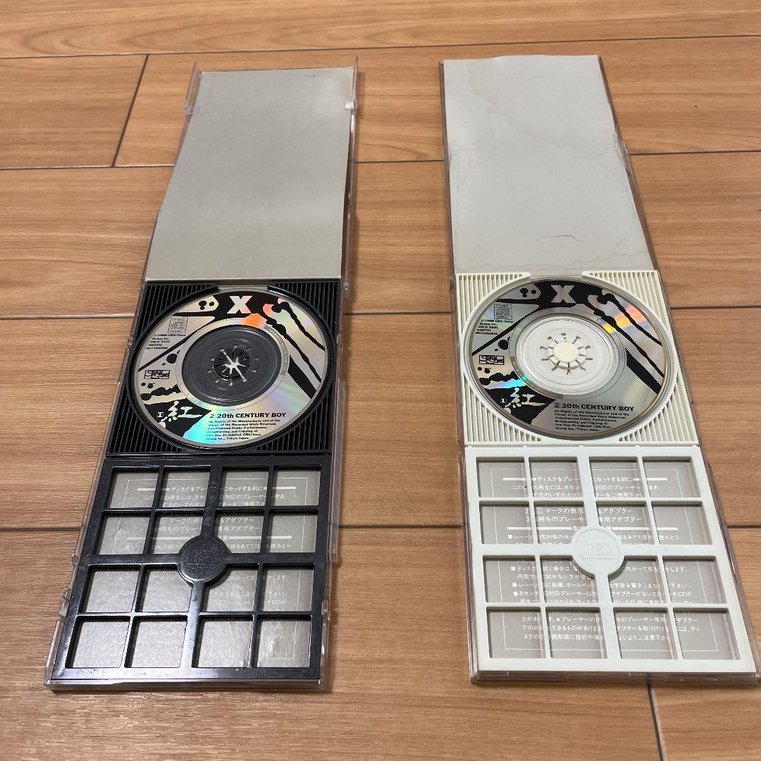 X JAPAN 紅 初回限定盤、通常盤 8センチシングル三種セット - メルカリ