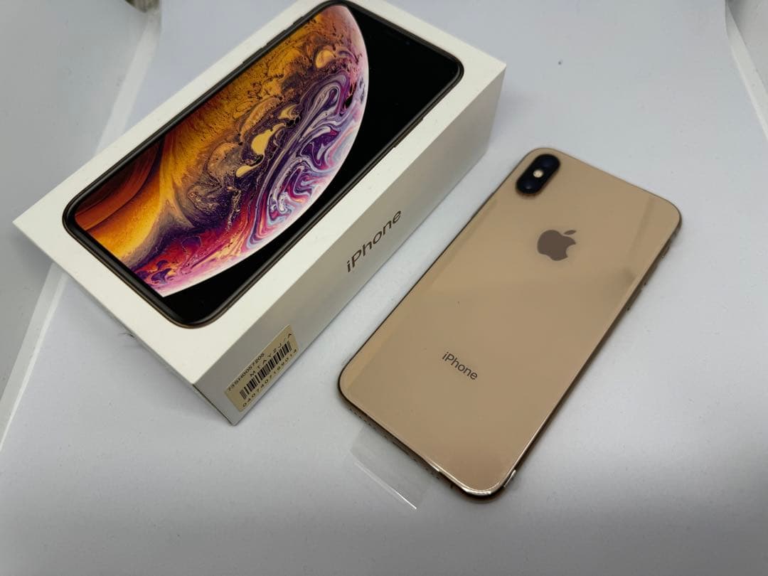 iPhone Xs ゴールド 64GB 長期保管の未使用品！ 【即日発送可】 - メルカリ