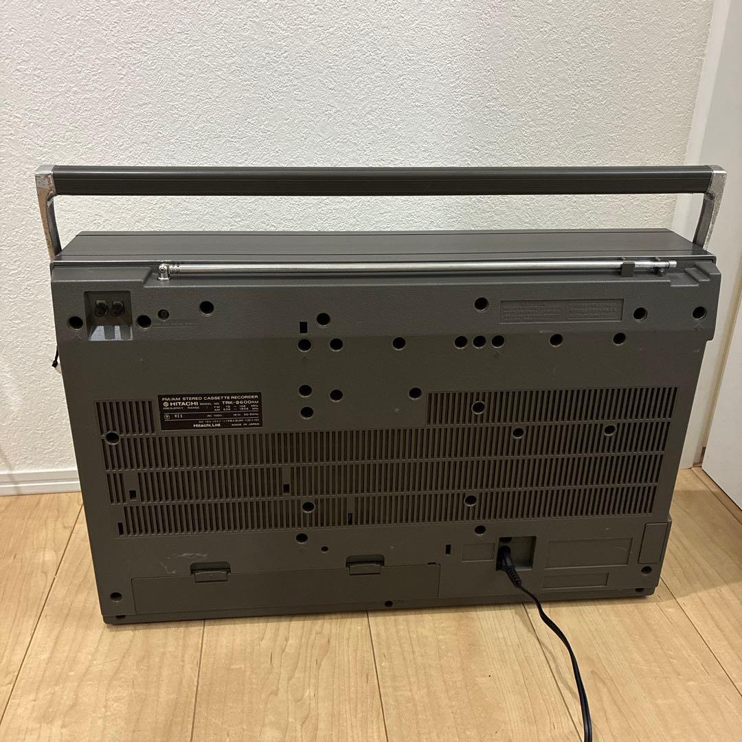 名機 日立 TRK-8600 RMラジオ・カセットレコーダー ジャンク品 - メルカリ