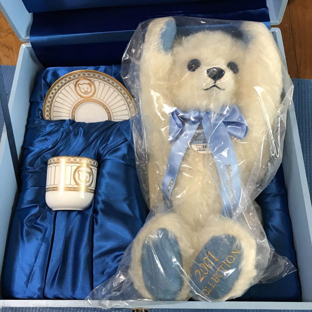 未開封　シュタイフ　日本限定　　　　　　ウエッジウッドベア２００１年 steiff シュタイフ ウェッジウッド テディベア 2001 限定 ぬいぐるみ