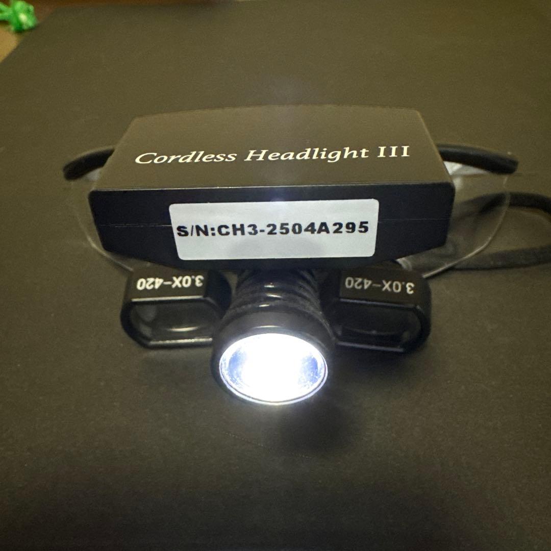 ガレリアンルーペ、コードレスライト　日本歯科商社 デンタルLEDコードレスヘッドライトを発売しました！😊 ガリレアン