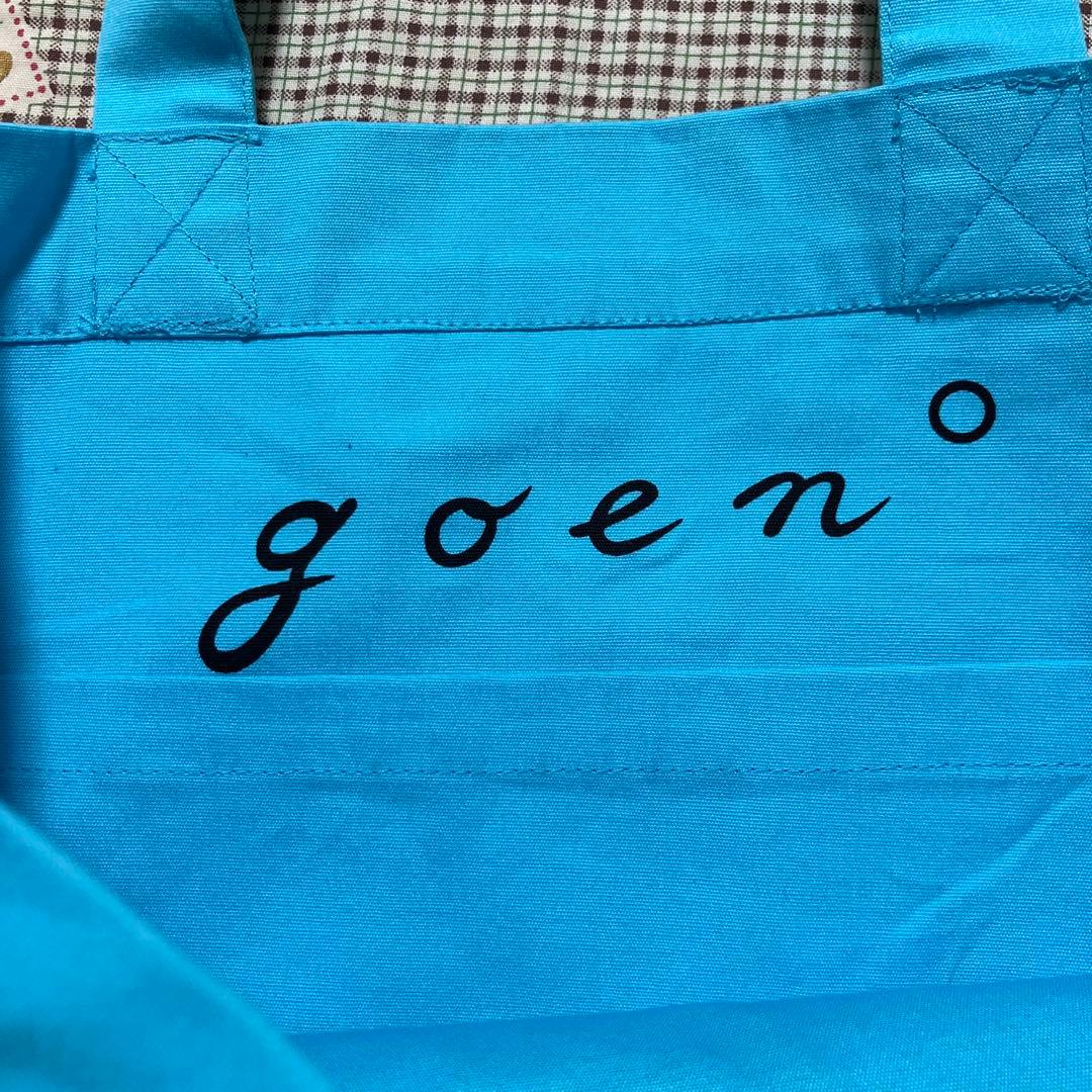 未使用 Mr.Children goen 音色トートバッグ 森本千絵 ブルー - メルカリ