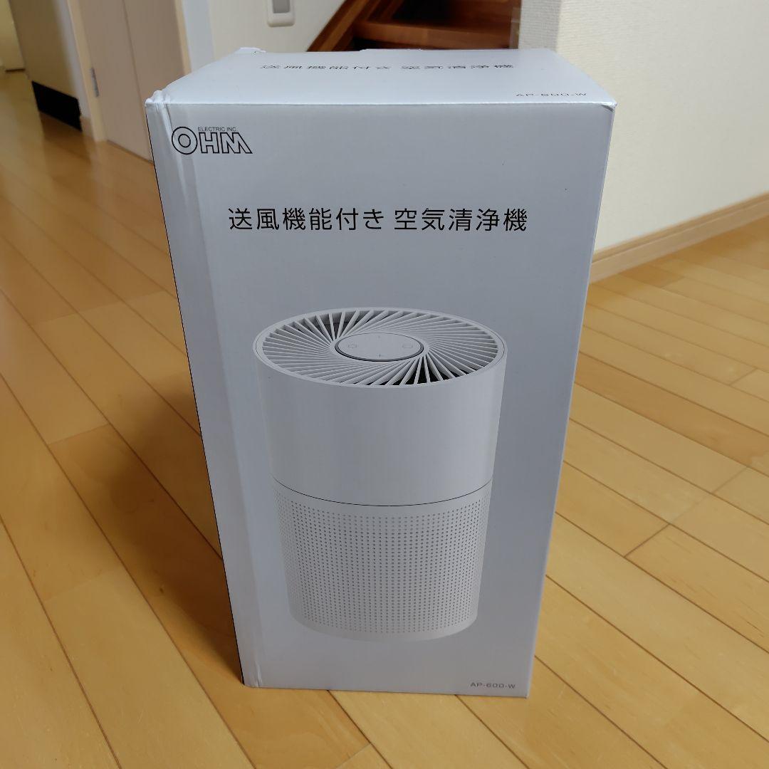 OHM 送風機能付き 空気清浄機 送風機能付き空気清浄機 AP-600-W OHM 空気清浄器 | ホームセンター