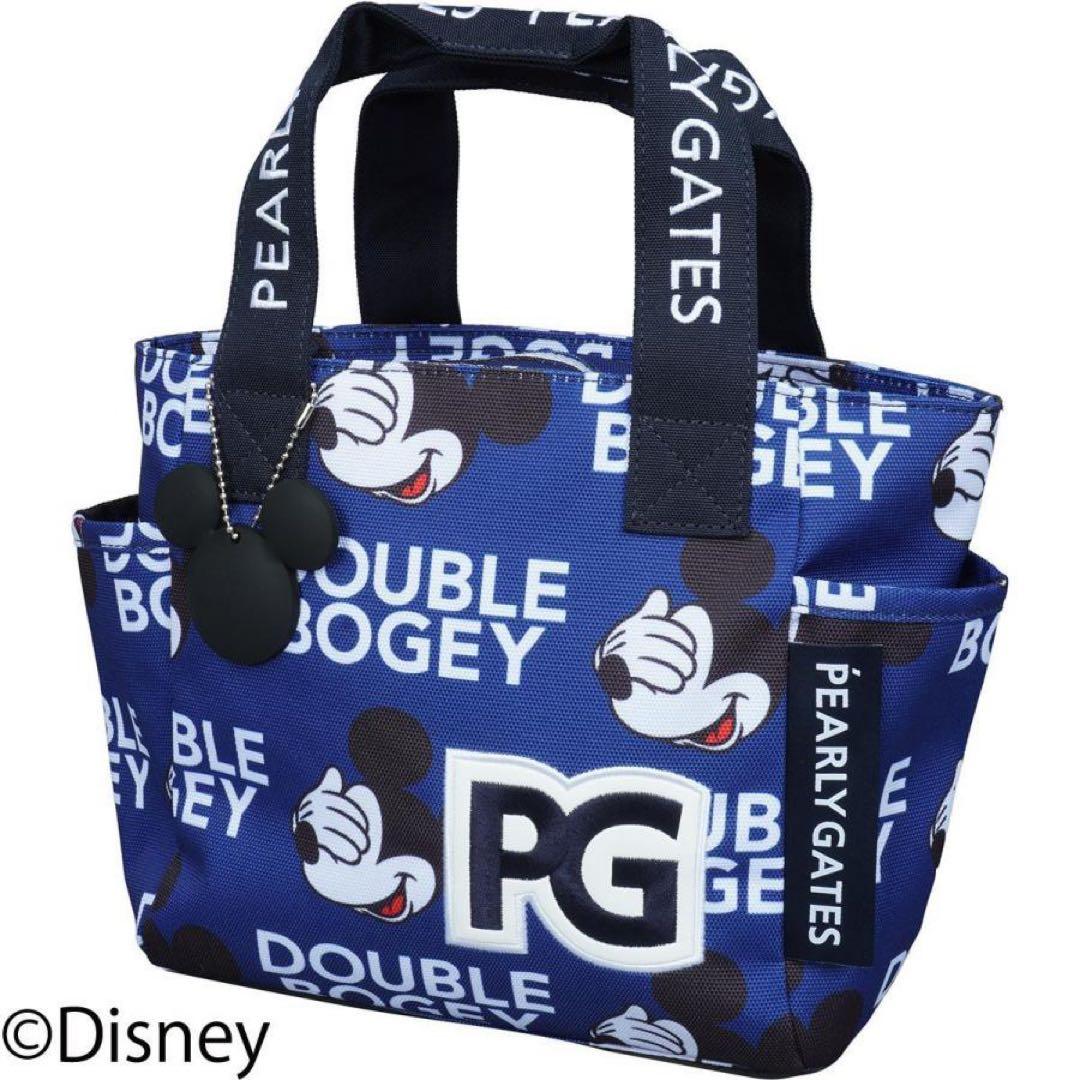新品 パーリーゲイツ カートバッグ ダブルボギー ミッキーマウス