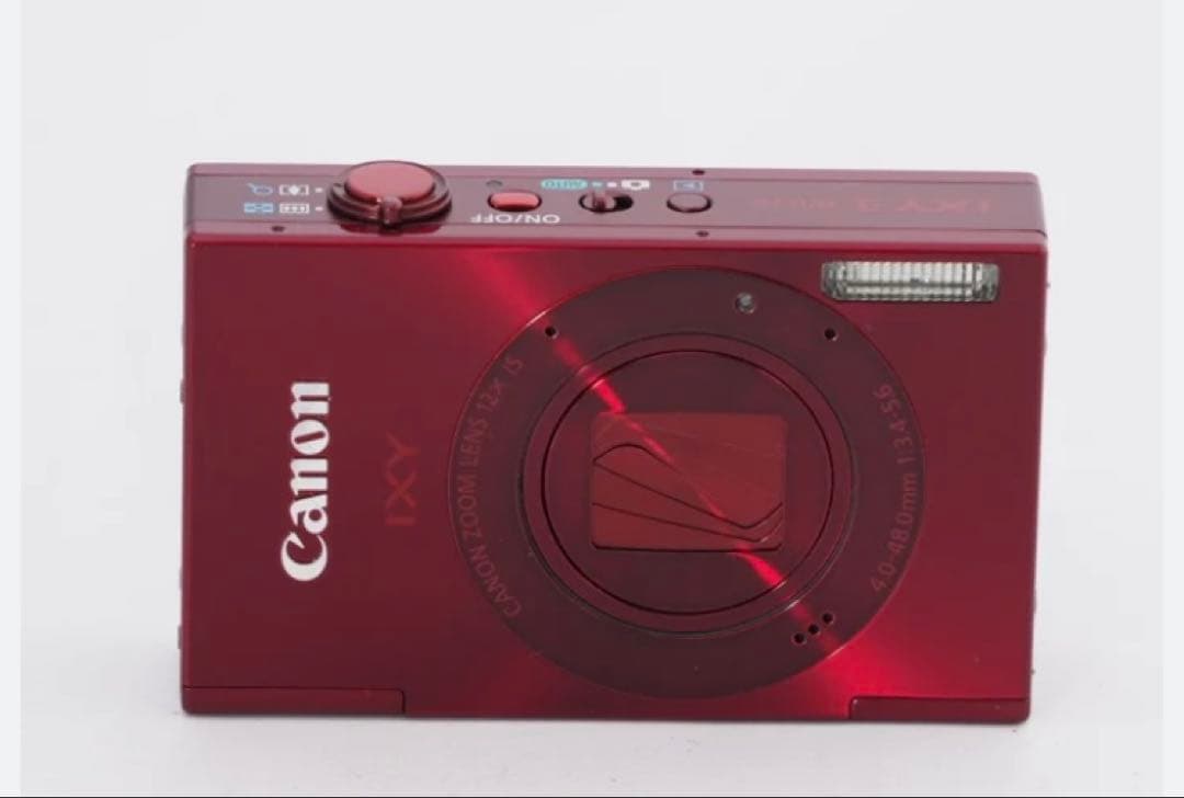 Canon IXY 赤色 コンパクトデジタルカメラ 本体と充電器 Canon Digital Camera IXY 190 Red 10x optical zoom IXY190RE | eBay