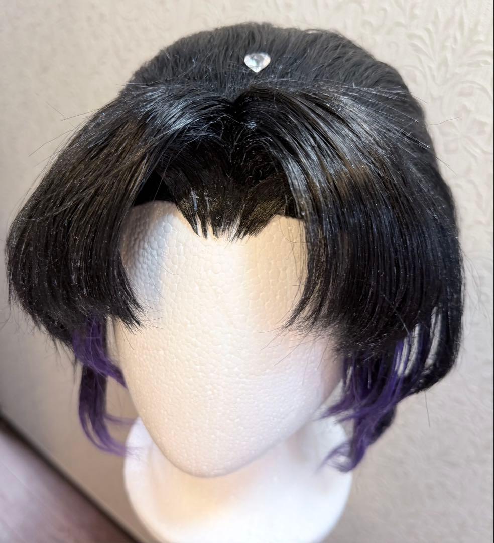 胡蝶しのぶ コスプレ ウィッグ セット済み 自然風 鬼滅の刃 - メルカリ