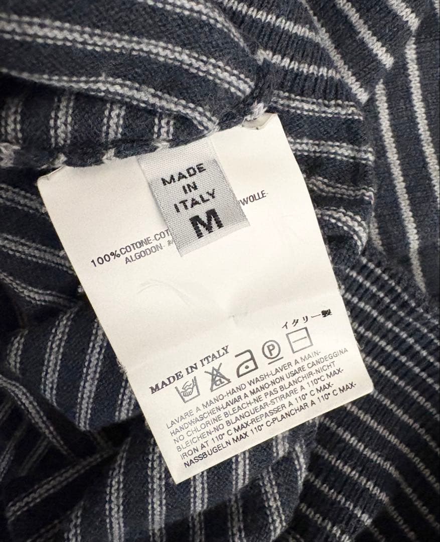 07SS Martin Margiela 10 ボーダーニット - トップスお 手頃 価格