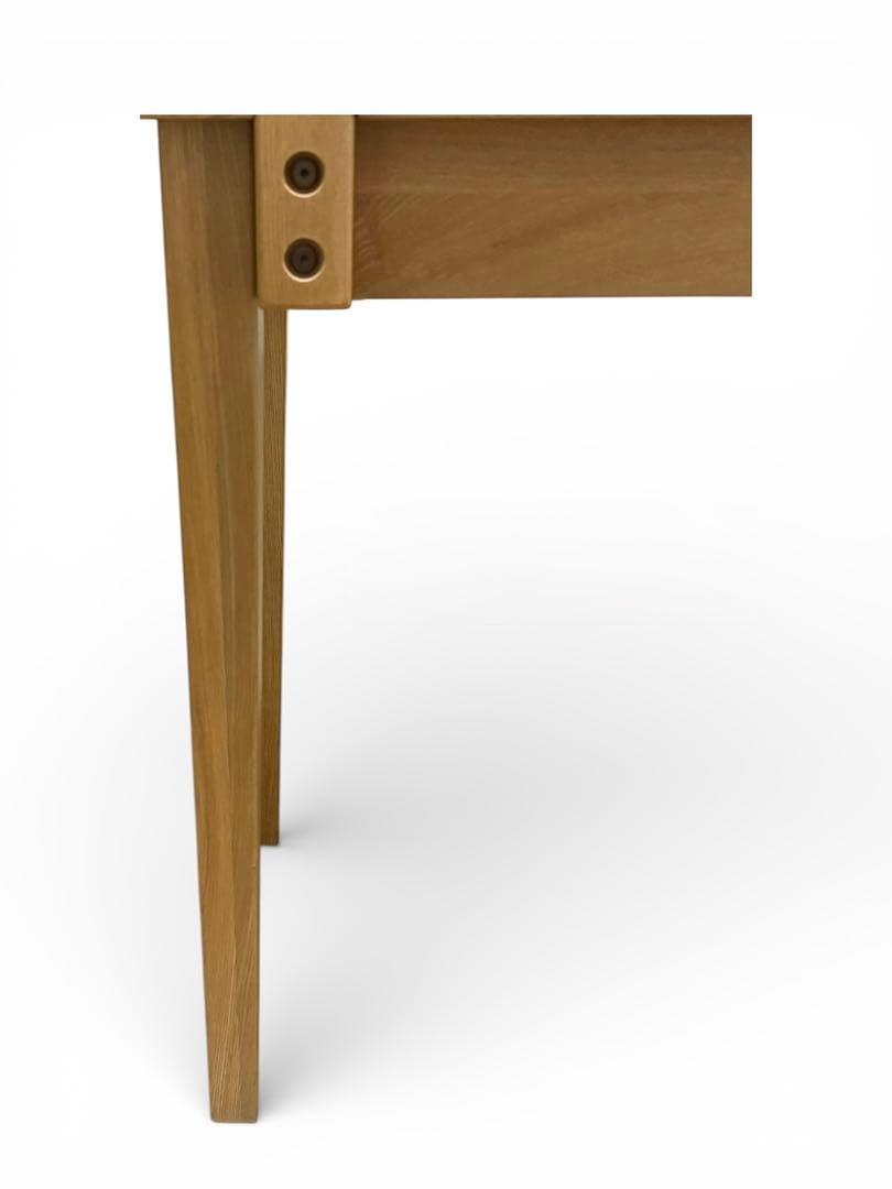 無印良品】ドレッサーテーブル 天然木タモ材 鏡付き シンプルデザイン