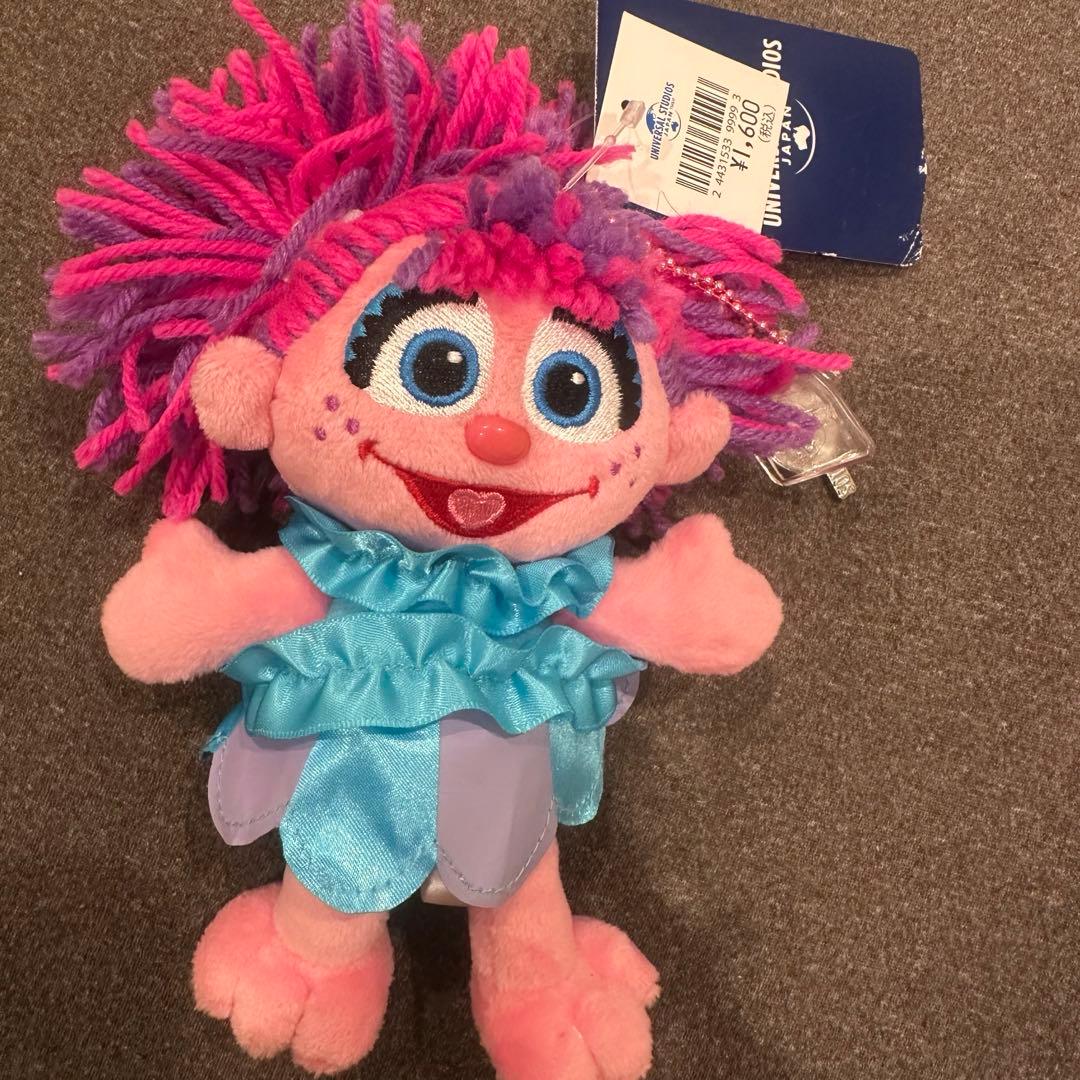 USJ アビー ぬいぐるみキーチェーン セサミストリート アビーちゃん