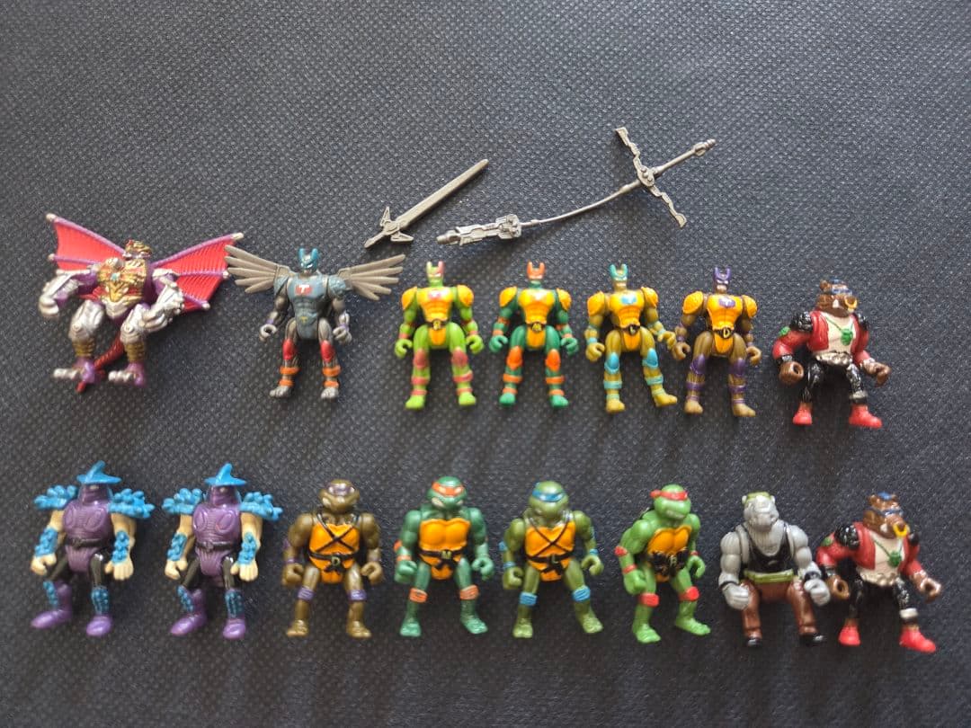 当時物 ミュータントタートルズ ミニフィギュアセット販売 Amazon.co.jp: ティーンエイジ・ミュータント・ニンジャ・タートルズ