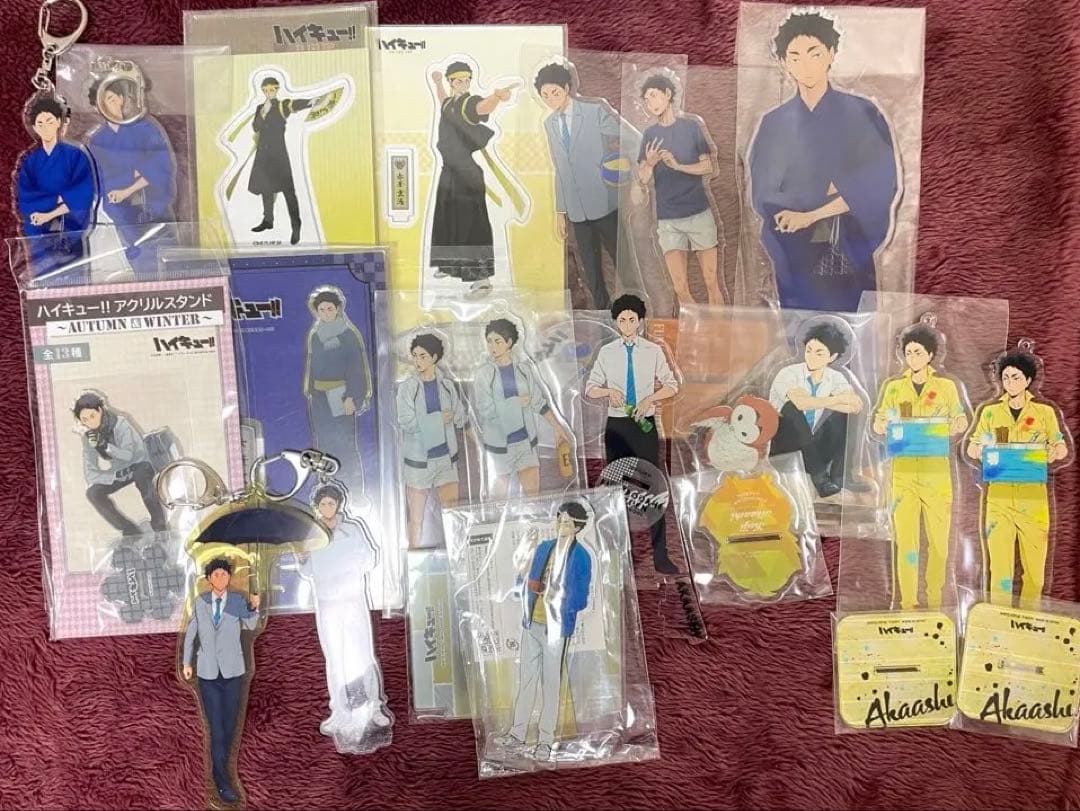 ハイキュー‼︎ 赤葦京治　アクリルスタンド　アクリルキーホルダー　まとめ売り グッズ-キーホルダー】ハイキュー!! アクリルキーホルダーVol.3 09 赤
